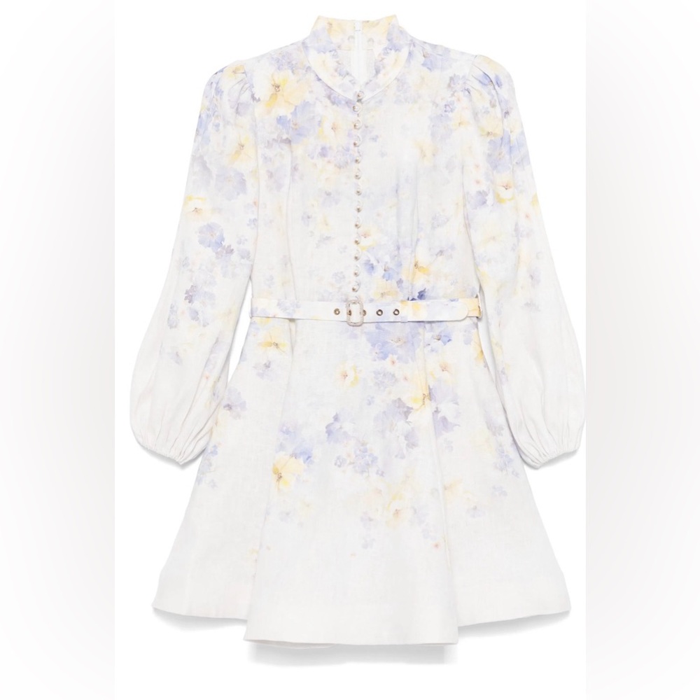 Zimmermann crush mini dress